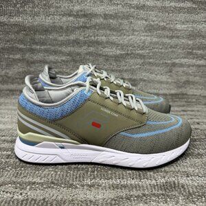 FitVille Marca Mens Walking Comfort Sneakers Size 10 EW Gray Blue Suede New